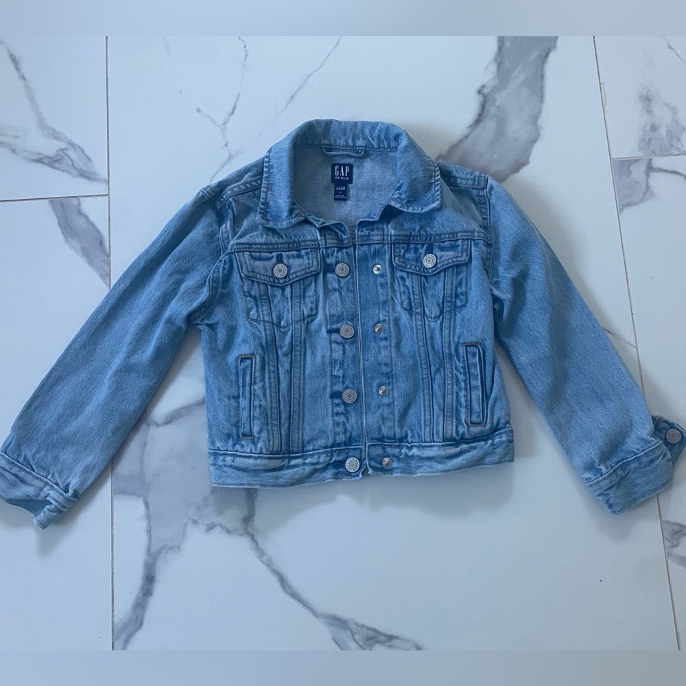 GAP Kids Light Blue Jean Jacket - Picture 2 of 6